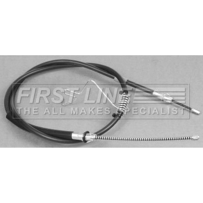 First Line Handbrake Cable Left Rear fits Ford Chassis 2000-2006 2.3 2.4