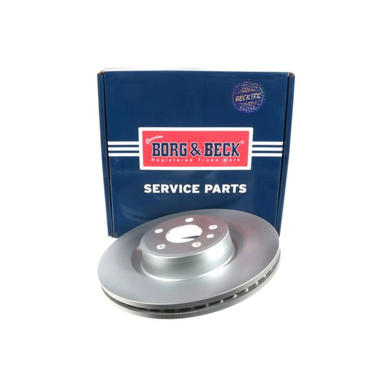 Borg & Beck Front & Rear Brake Discs & Pads fits Audi A6 Allroad C7 2012-2018