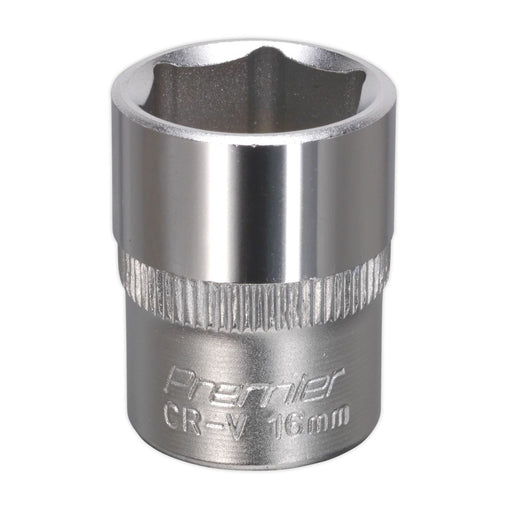 Sealey WallDrive Socket 16mm 3/8"Sq Drive S3816 Sealey - Dynamic Drive