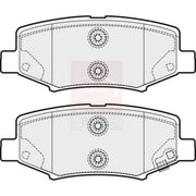 Apec Rear Brake Pad Set PD3657