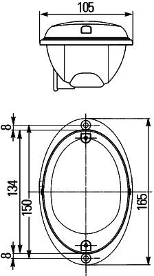 Hella 2ZR 343 130-387 Reverse Light