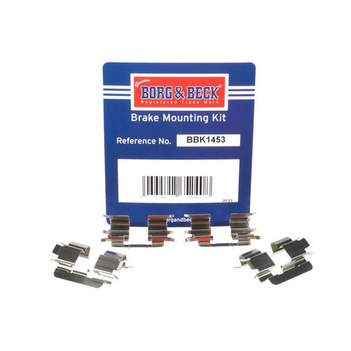Borg & Beck Brake Pad Accessory Fitting Kit Front BBK1453