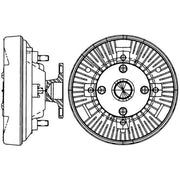 Mahle Radiator Fan Clutch fits John Deere Series 6000 1992-1997