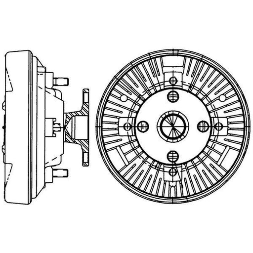 Mahle Radiator Fan Clutch fits John Deere Series 6000 1992-1997
