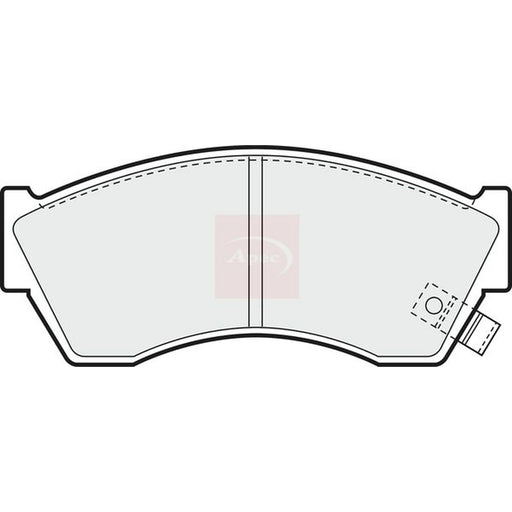 Apec Front Brake Pad Set PAD662