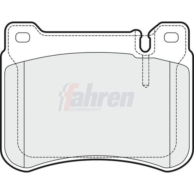 Fahren Front Brake Pad Set FBP3334