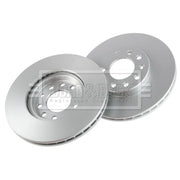 Borg & Beck Front Brake Vented Discs & Pads fits Opel Astra J 2012-2018 1.6 1.7