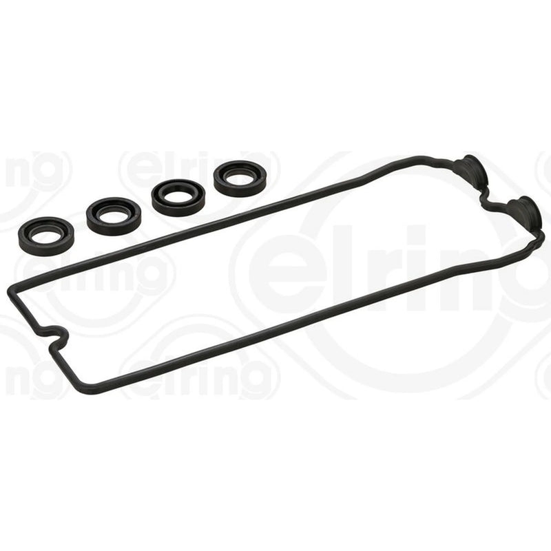 Elring Cylinder Head Cover Gasket Set fits Nissan Micra II 2000-2003 1.0 1.4
