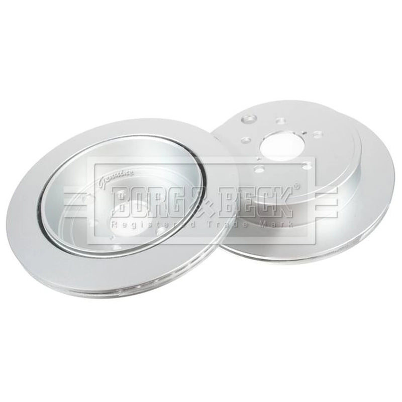 Borg & Beck Front & Rear Brake Discs & Pads fits Subaru Outback 2009 on 3.6