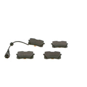 Bosch Front & Rear Pads fits VW Lupo I 1998-2005 1.0 1.4 1.6 1.7