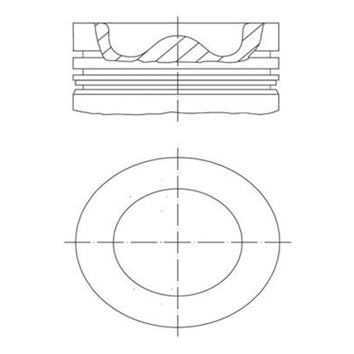 Mahle Piston Cylinder Bore = 128mm