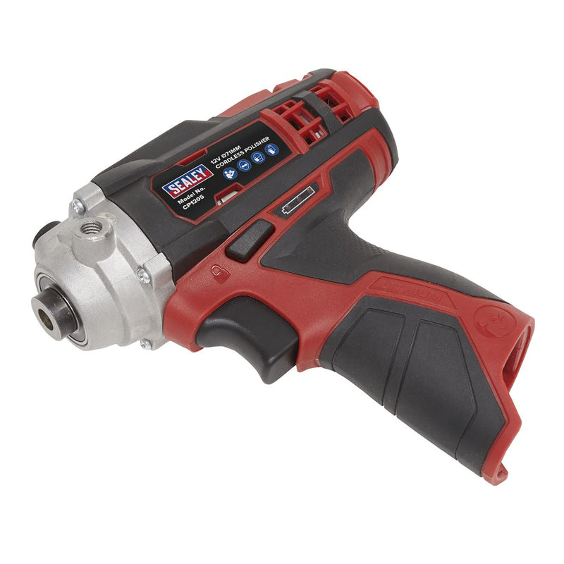 Sealey Cordless Polisher71mm 12V SV12 Series Body Only CP1205 Sealey - Dynamic Drive