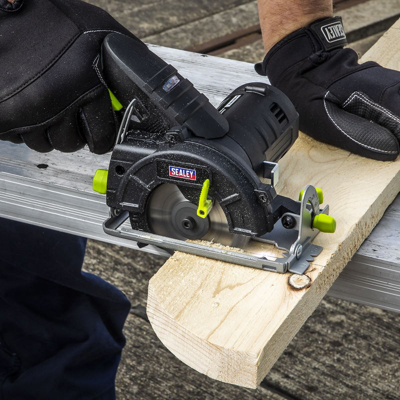 Sealey Cordless Circular Saw85mm 10.8V SV10.8 Series Body Only CP108VCSBO Sealey - Dynamic Drive