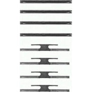 Mintex Brake Pad Accessory Fitting Kit Front fits Opel Ascona C 1982-1988