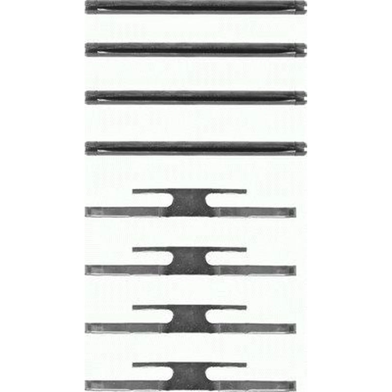 Mintex Brake Pad Accessory Fitting Kit Front fits Opel Ascona C 1982-1988