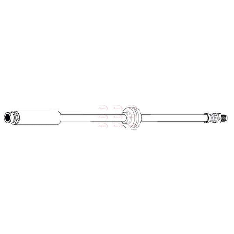 Apec Brake Hydraulic Hose Line Rear fits Volvo V40 2012-2019