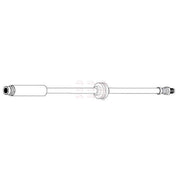 Apec Brake Hydraulic Hose Line Rear HOS4482