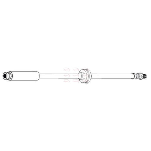 Apec Brake Hydraulic Hose Line Rear HOS4482