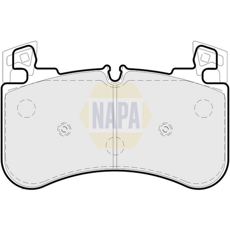 NAPA Front Brake Pad Set fits Land Rover Defender 2020 on 2.0 3.0