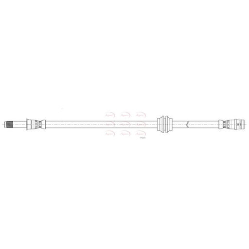 Apec Brake Hydraulic Hose Line Front HOS4467