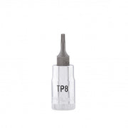Carlyle Tools 1/4Dr Tp8 Ribe Bit Socket - image 1