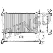 Denso Air Conditioning Condenser DCN09012