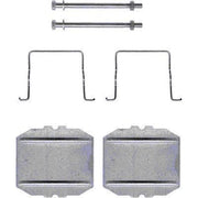 Mintex Brake Pad Accessory Fitting Kit Rear fits Citroën Bx 1982-1994 1.8 1.9