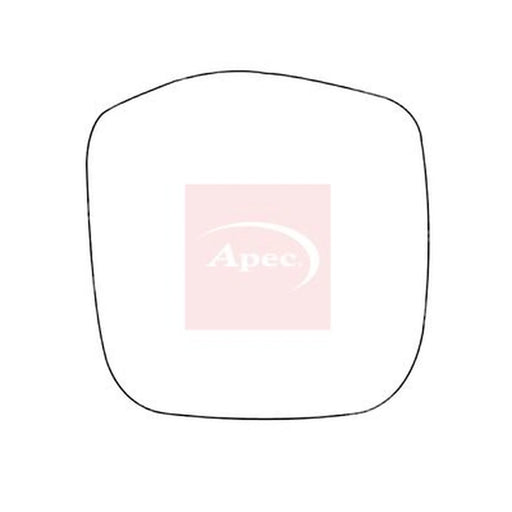 Apec Exterior Wing Mirror Glass Right AMS2834