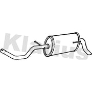 Klarius Box With Tail Pipe Rear fits Seat Arosa 1997-2004 1.4 1.7