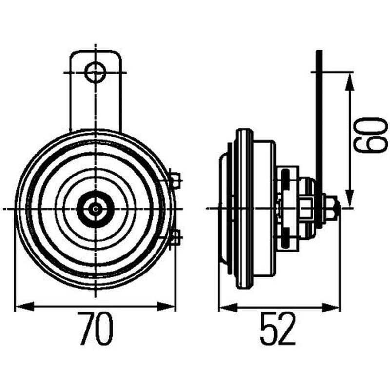 Hella Car Horn Signal Unit