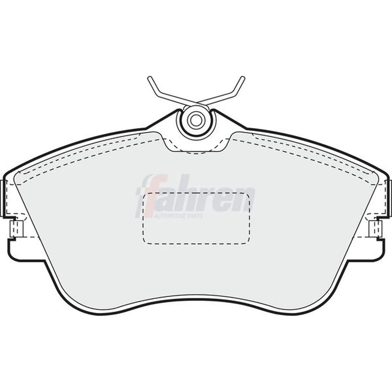 Fahren Front Brake Pad Set FBP3474