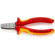 KNIPEX 97 68 145 A VDE Crimping Pliers for Wire Ferrules, 145mm - 97 68 145 A - image 1