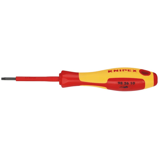 KNIPEX 98 26 10 VDE Insulated Torx® Screwdriver, TX10 x 60mm - 98 26 10