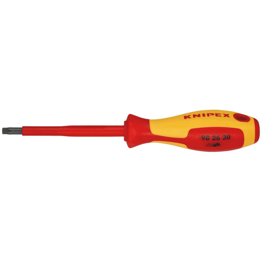 KNIPEX 98 26 30 VDE Insulated  Torx® Screwdriver TX30 x 100mm - 98 26 30