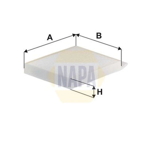NAPA Cabin Air Filter (Pollen Filter) NFC4308