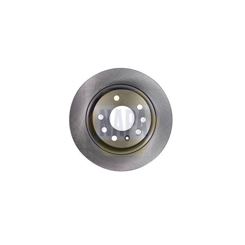 NAPA 2 x Solid Rear Brake Discs NBD5231-x2