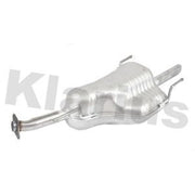 Klarius Box With Tail Pipe Rear fits Opel Astra F Classic 1998-2005 1.6