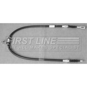 First Line Handbrake Cable Left Rear fits Nissan Cabstar 2006-2013