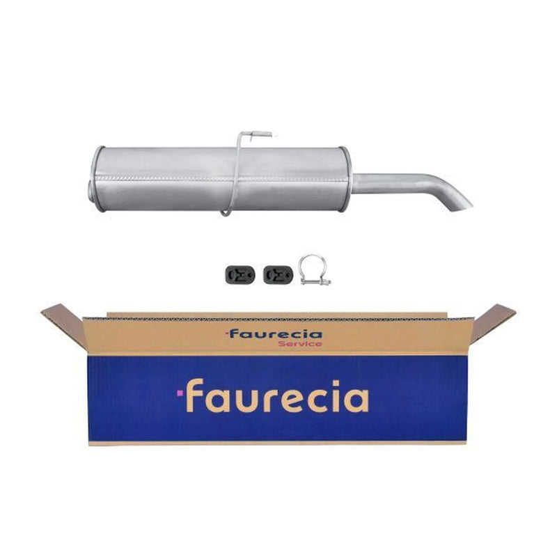 Hella End Silencer Rear fits Peugeot 306 Break 1997-2002 1.4 1.6