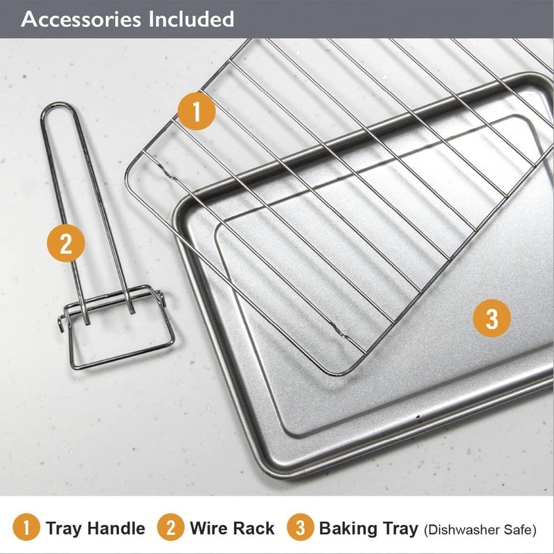 650W Compact Oven 34509 Quest - Dynamic Drive