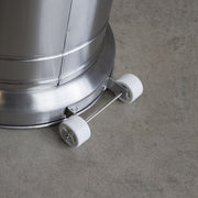 Dellonda 13kW Stainless Steel Commercial Gas Outdoor Garden Patio Heater Wheels Dellonda  - Dynamic Drive