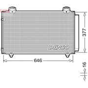 Denso Air Conditioning Condenser DCN50043