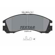 Textar Front Brake Pad Set 2137001