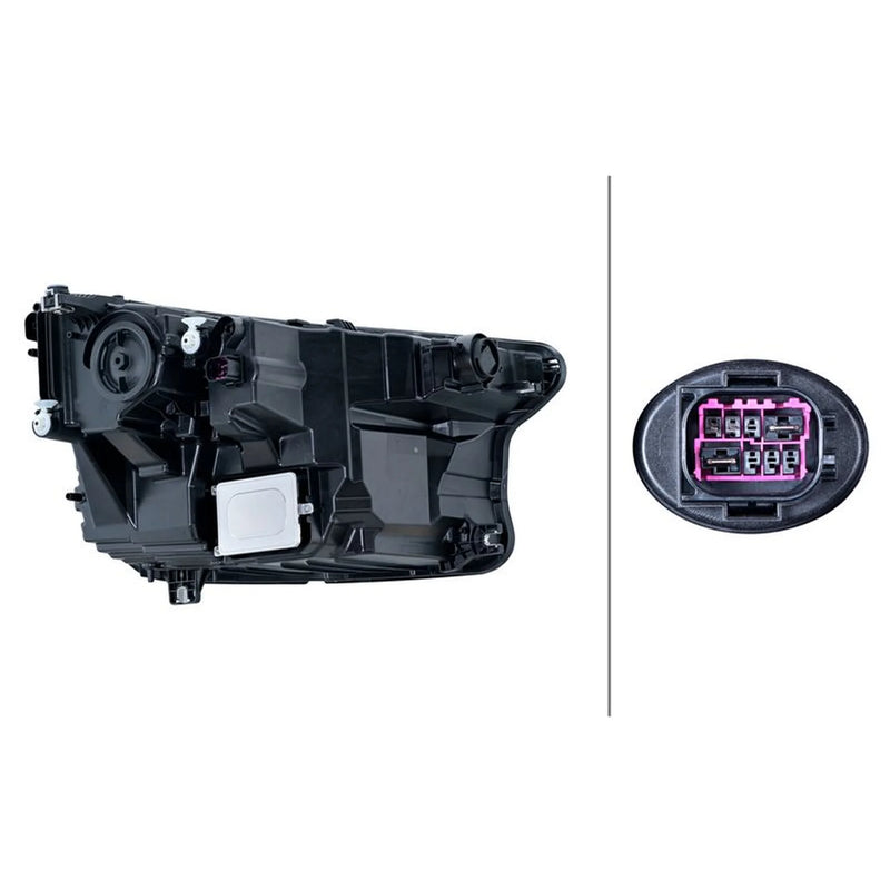 Hella Headlight Headlamp LED Left fits Audi Q6 E-Tron 2024 on