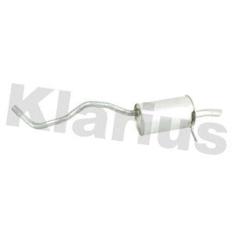 Klarius Box With Tail Pipe Rear fits Renault Captur I 2013-2019 0.9