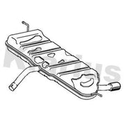 Klarius Box With Tail Pipe Rear fits Skoda Yeti 2015-2017 1.2