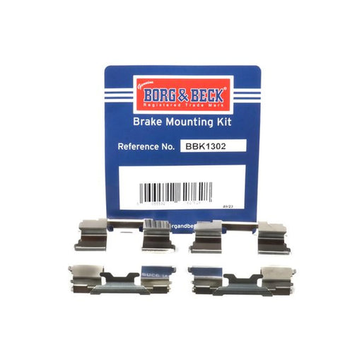 Borg & Beck Brake Pad Accessory Fitting Kit Rear BBK1302