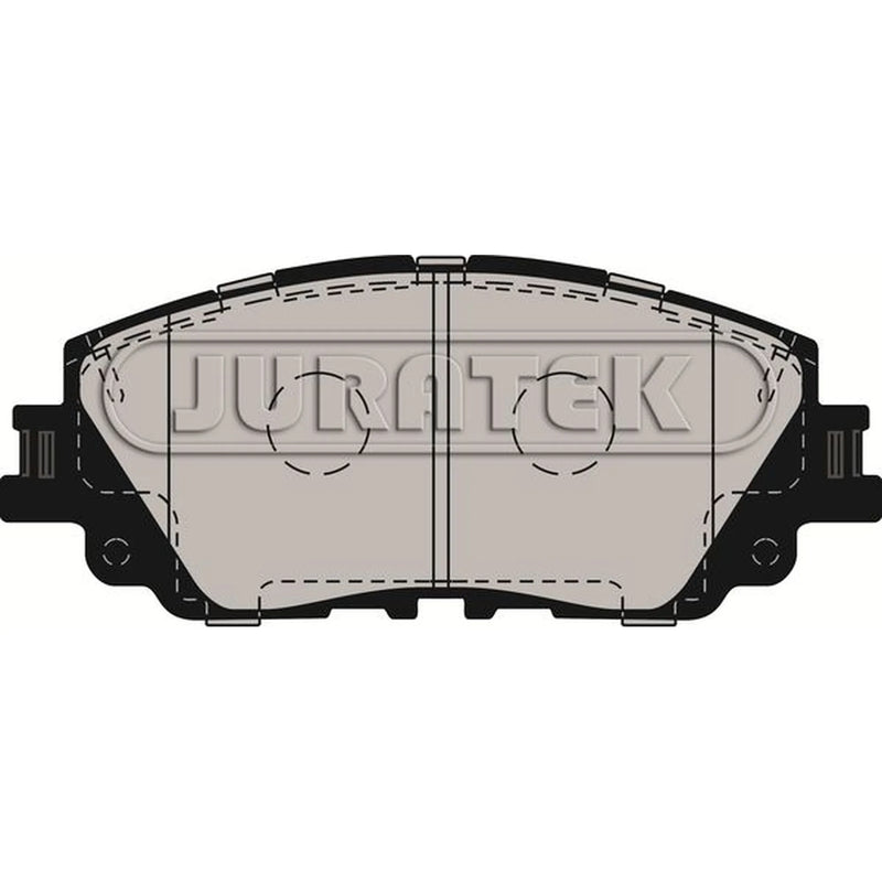 Juratek Front Brake Pad Set fits Lexus Es 2018 on
