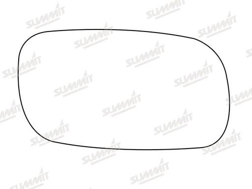 Summit Stick-On Aspheric Mirror Glass fits Vauxhall Astra 97 on RHS Summit - Bars 4 Cars
