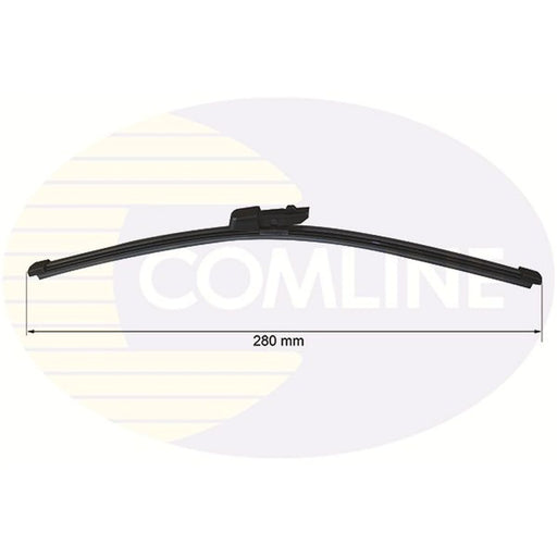 Comline Rear Wiper Blades fits Audi A1 2011-2015 1.2 1.4 1.6 2.0